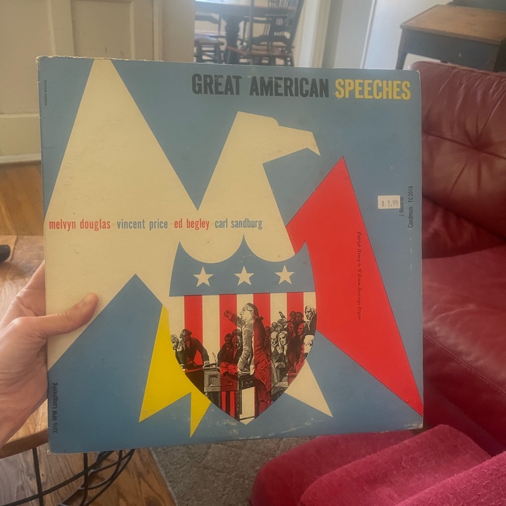 Great American Speeches Vinyl Record